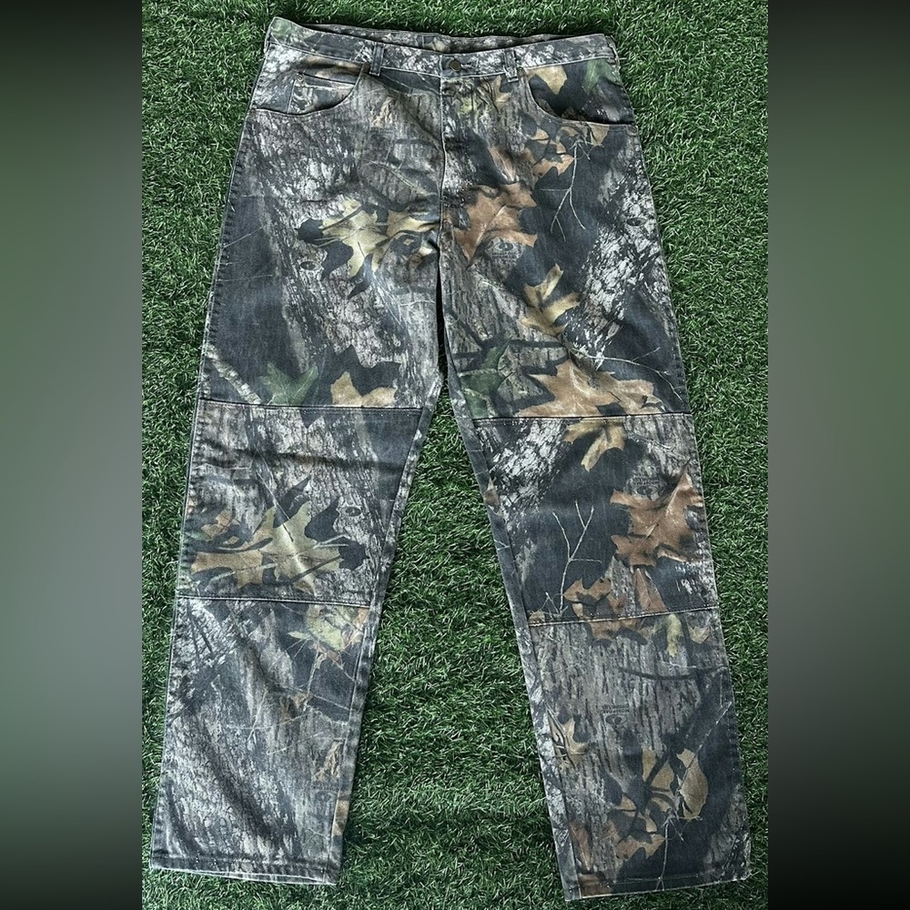 Mosey Oak Wrangler Camo Baggy Carpenter Pants